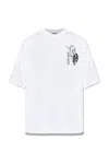 Dsquared2 Short-sleevedprintedt-shirt In White