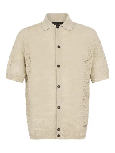 Dsquared2 Short-sleeves Polo Shirt In Neutral