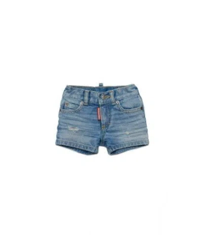 DSQUARED2 SHORTS DENIM CON STRAPPI