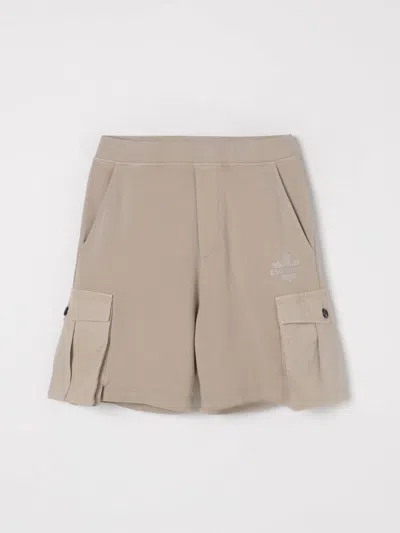Dsquared2 Shorts  Kids Color Beige