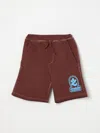 Dsquared2 Brown Shorts For Kids With Logo In Braun