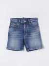 DSQUARED2 SHORTS DSQUARED2 KIDS COLOR DENIM,G80628028
