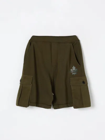 Dsquared2 Shorts  Kids Color Green In Grün