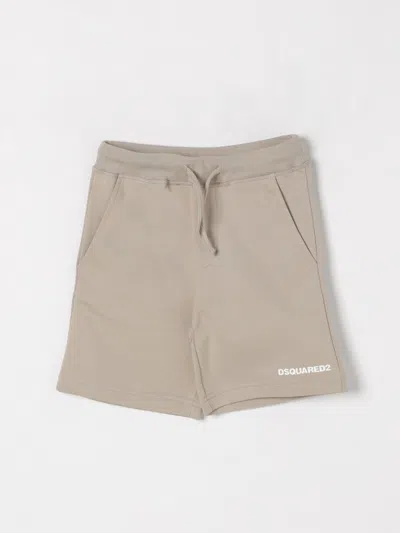 DSQUARED2 SHORTS DSQUARED2 KIDS COLOR GREY,422793020
