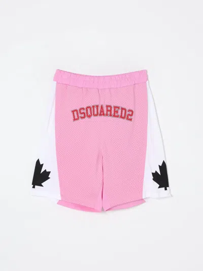 Dsquared2 Shorts  Kids Color Pink