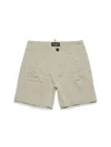 Dsquared2 Beige Shorts With Crumpled Effect In Grey