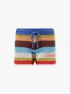 Dsquared2 Summer Lovers Cotton Shorts In Multicolore