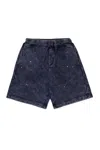 Dsquared2 Logo-detail Drawstring Shorts In Blue