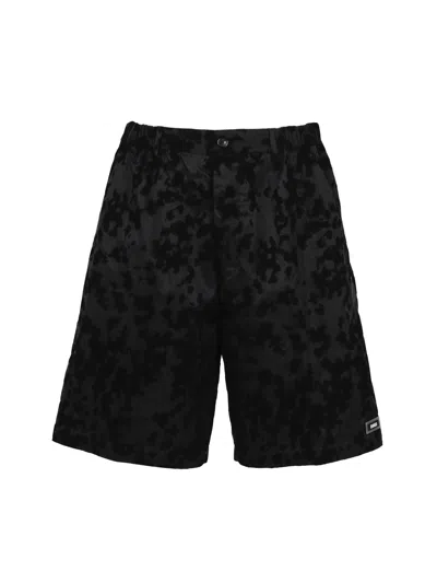 Dsquared2 Shorts In Nylon In Black