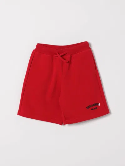Dsquared2 Shorts Kids  In Red
