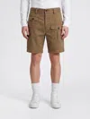 Dsquared2 Multi-pocket Cargo Cargo Shorts In Brown
