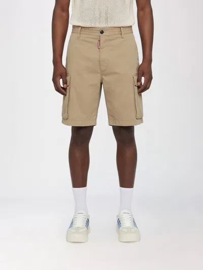 Dsquared2 Shorts Men Color Beige In Neutral