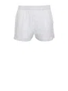 Dsquared2 White Summer Lovers Linen Shorts