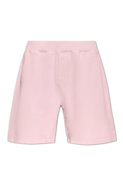 Dsquared2 Shorts With Logo In Lilac