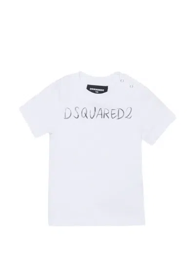 Dsquared2 Babies' Short-sleeve T-shirt In Gray
