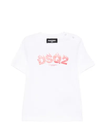 Dsquared2 Short-sleeve T-shirt In White