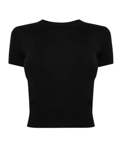 Dsquared2 Short-sleeve Wool T-shirt In Black