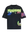 Dsquared2 Graffiti-print T-shirt In Black