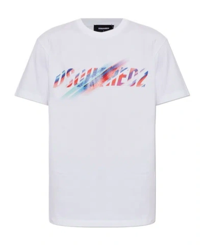 Dsquared2 Short-sleeved T-shirt In White