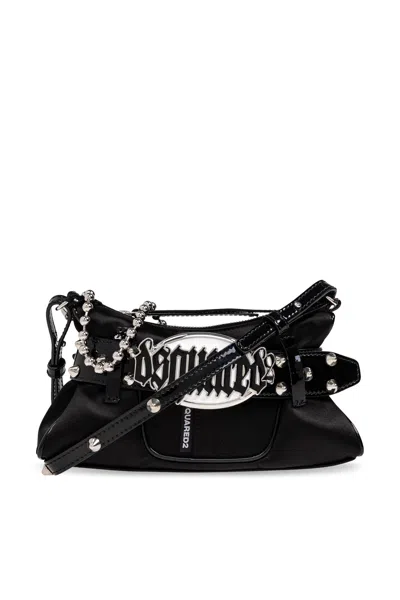 Dsquared2 Shoulder Bag In Black