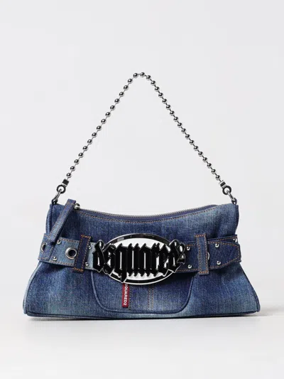 Dsquared2 Shoulder Bag  Woman Color Blue In 蓝色