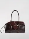 Dsquared2 Logo Stamp Twin Shoulder Bag In Brown