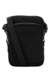 Dsquared2 Black Canvas Urban Crossbody Bag In Black