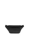 Dsquared2 Logo-embossed Canvas Belt Bag In Black