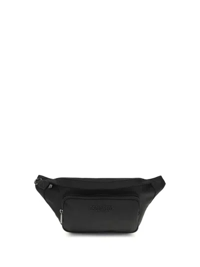 Dsquared2 Shoulder Bags In Black