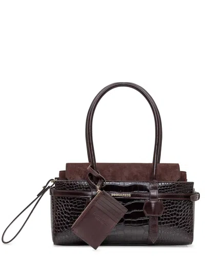 Dsquared2 Shoulderbag In Brown