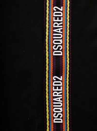 Dsquared2 'side Band' Joggers In Black