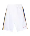 Dsquared2 Side Stripe Logo Shorts In White