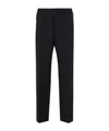 Dsquared2 Side Zip Detailed Relax Pants In Black