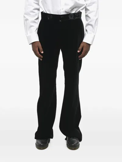 Dsquared2 Side-pocket Trousers In Black