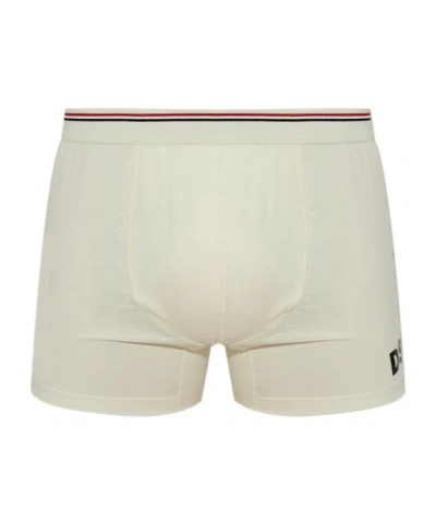 Dsquared2 Signature Boxer Briefs In Neutral