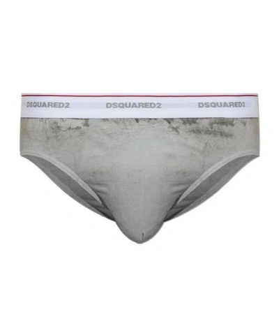 Dsquared2 Signature Briefs In Gray