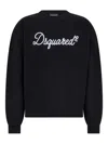 Dsquared2 Signature Crewneck Sweatshirt In Black