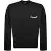 Dsquared2 Signature Relaxed Sweatshirt Black In Multi