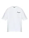 Dsquared2 Logo-embroidered Polo Shirt In White
