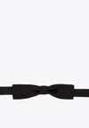 Dsquared2 Clip-on Slim Bow Tie In Brown
