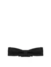 Dsquared2 Silk Bow Tie In Black