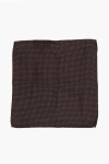 Dsquared2 Silk Jacquard Pocket Square In Multi