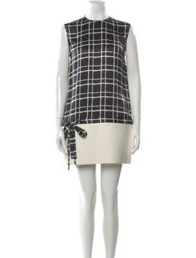 Pre-owned Dsquared2 Silk Mini Dress In Multi