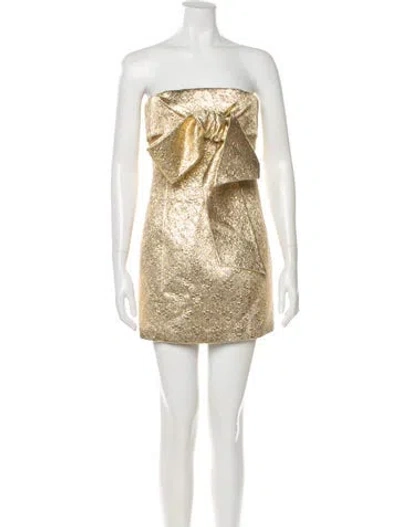 Pre-owned Dsquared2 Silk Mini Dress W/ Tags In Neutral
