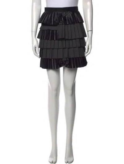 Pre-owned Dsquared2 Silk Mini Skirt In Gray