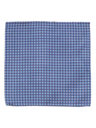 Dsquared2 Einstecktuch Aus Seide In Blau