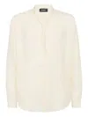 Dsquared2 Silk-satin Shirt In Neutral