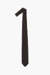Dsquared2 Silk Tie With Micro Motifs Grösse Unica