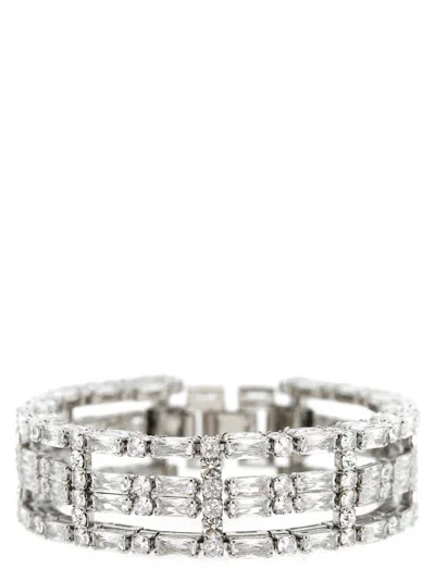 DSQUARED2 SILVER CRYSTAL BRACELET