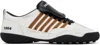 Dsquared2 Boxer Sneakers In Bianco Sporco+ocra